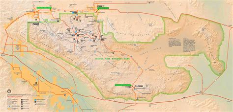 MAP Joshua Tree National Park Map